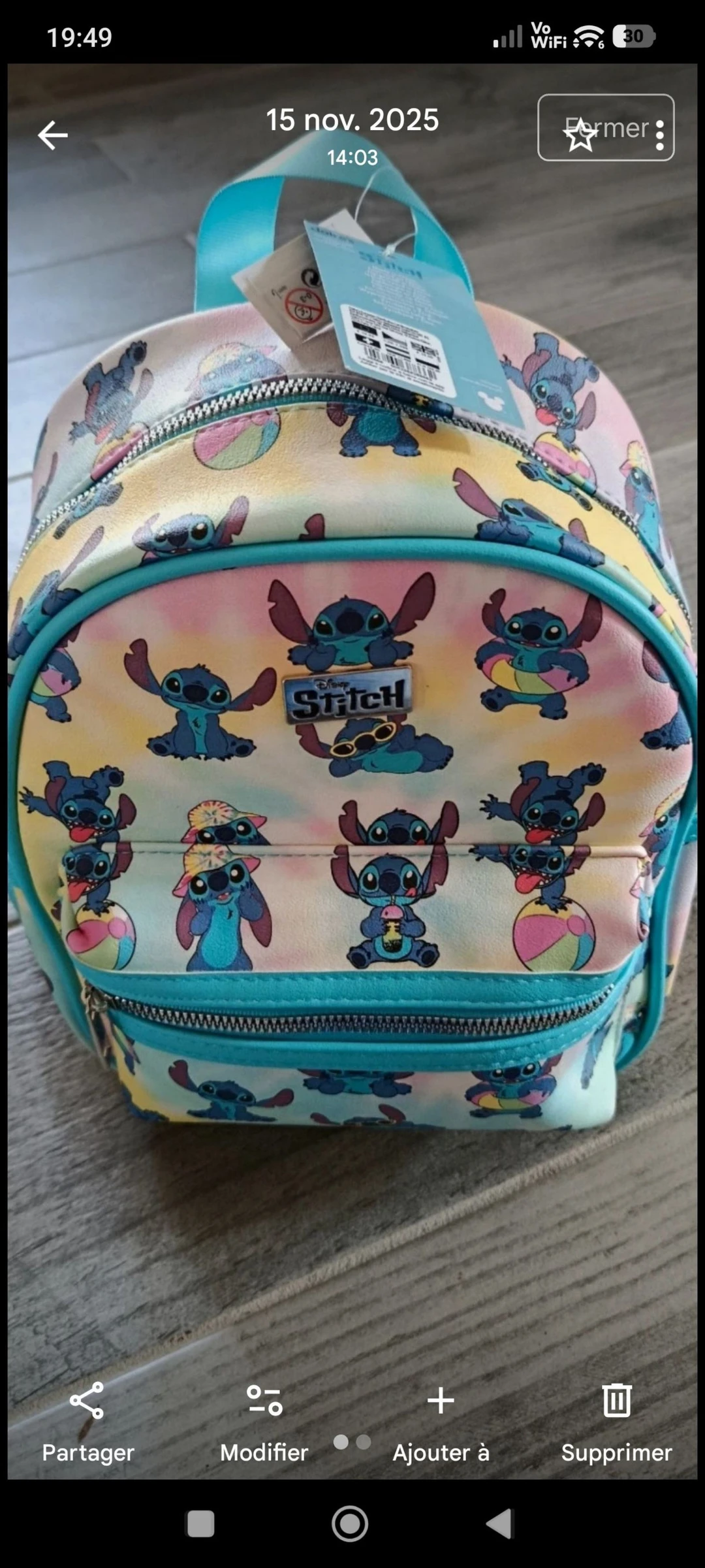 sac a dos stitch